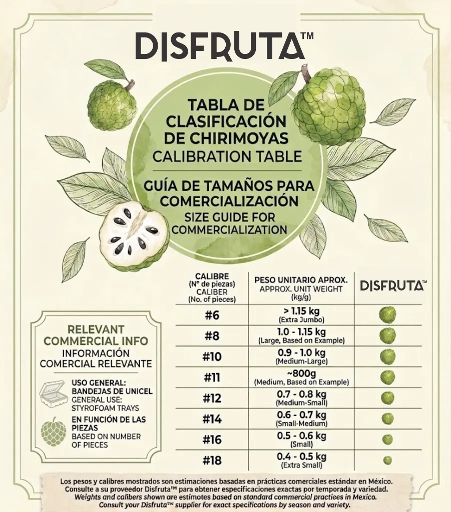 Size Chart Custard Apple Disfruta™.webp