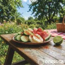 Mesa de Campo Rodajas Sandía Pepino Jicama & Chile Disfruta™.webp