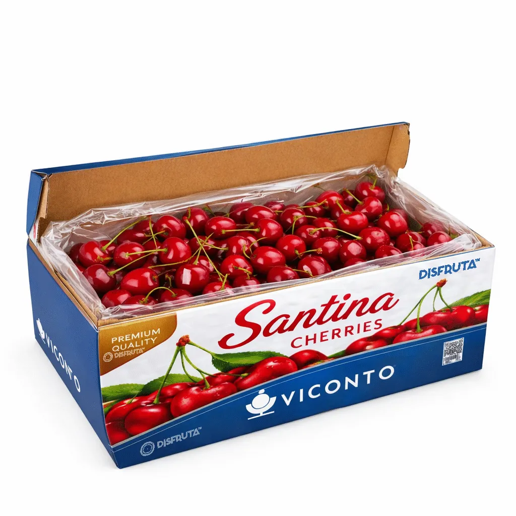 Caja Cereza Roja Viconto® Disfruta™ 2.5KG  2.webp