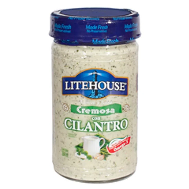 Aderezo Cilantro Cremoso | Litehouse®| E.U.A. | 364 ML                                                                           