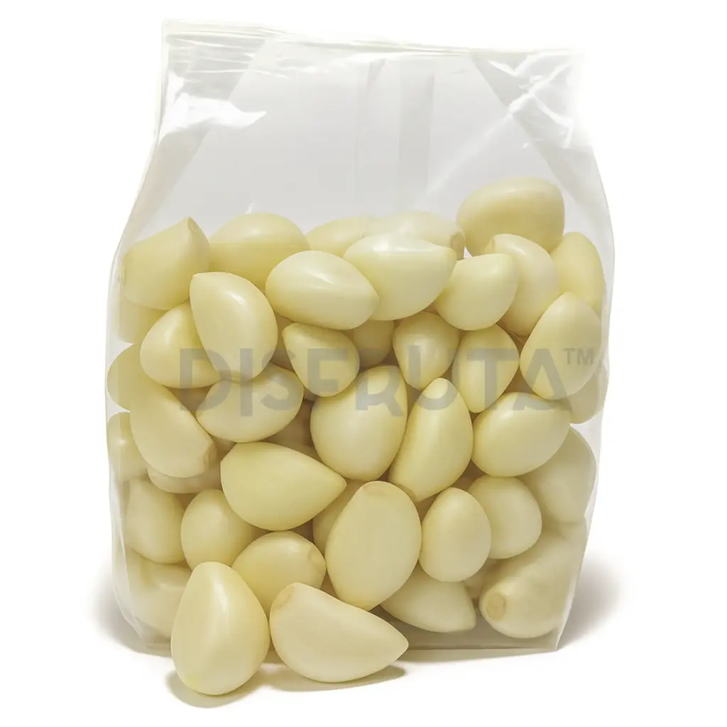 Peeled Garlic 4 X 5  | Mr. Lucky ® | Guanajuato | Pack 2.2 Kg-5Lb                                                                            