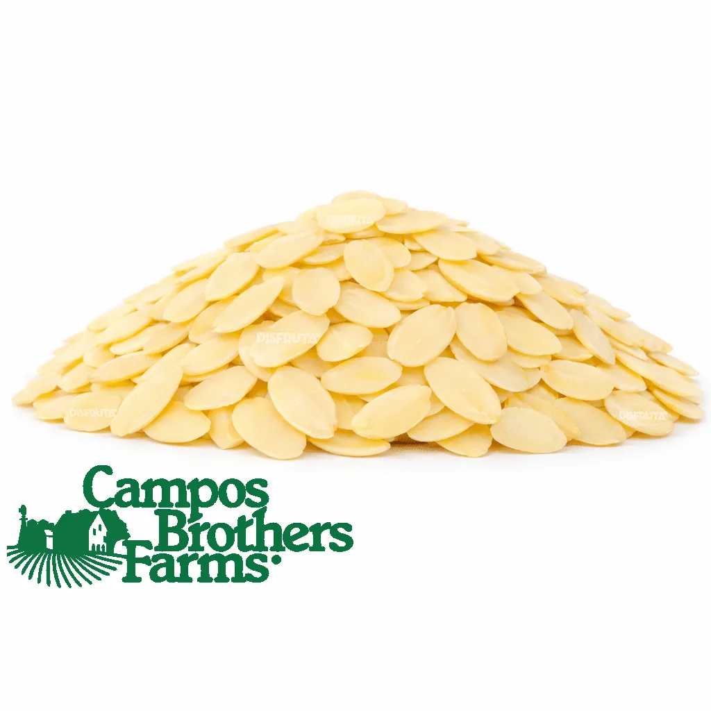 Almendra Laminada | Sin Cutícula | Campos Brothers Farms® | California | Pack 250Gr                                                                   
