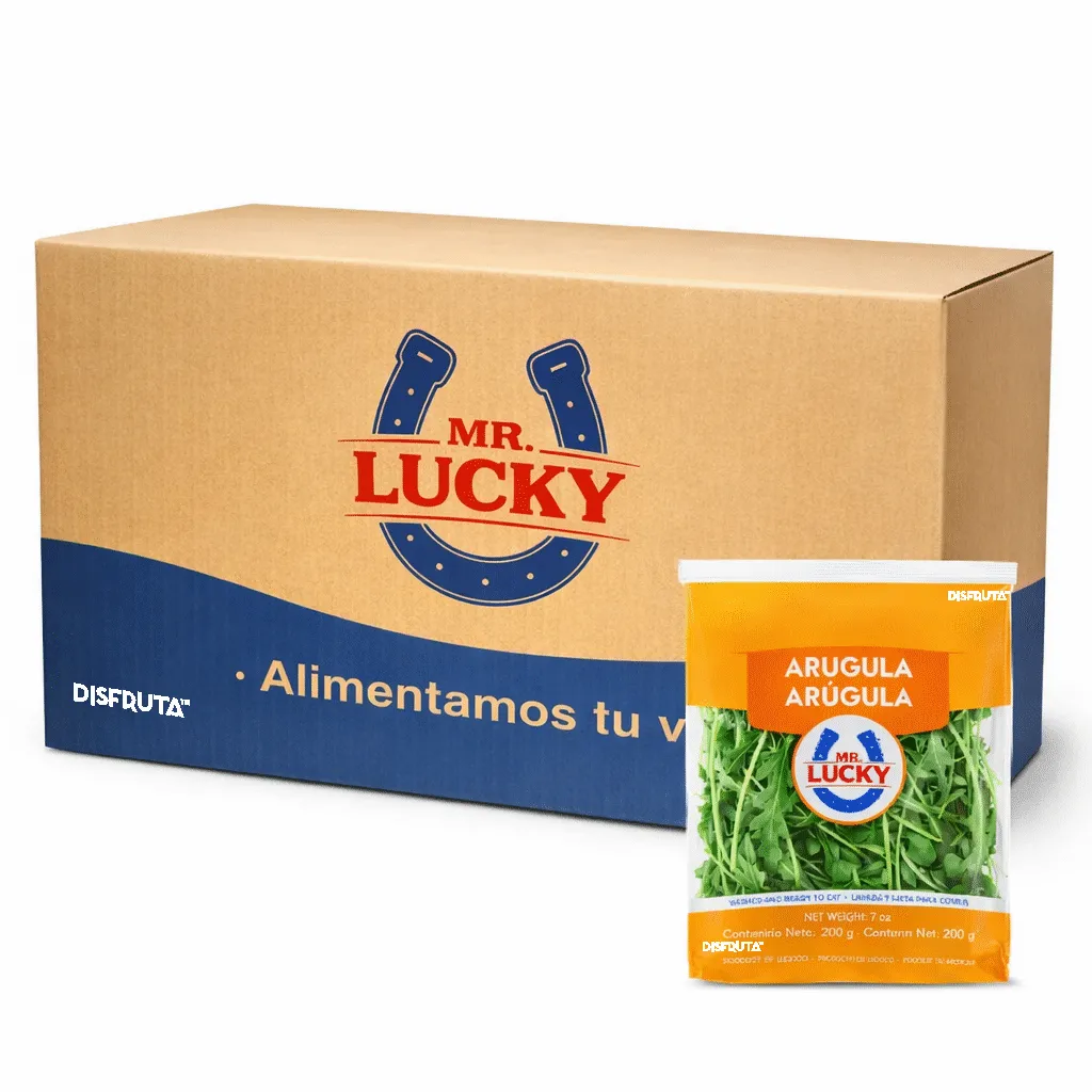 Arugula | Mr. Lucky® |  Guanajuato | CTN-BX 12Pack X 200Gr                                                                              