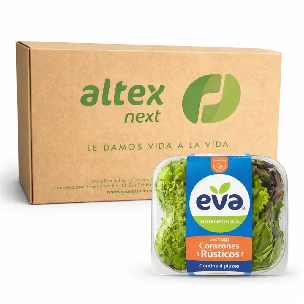 Corazones Rústicos de Lechuga | Eva® | C-CTN 8-Clamshells x 4U