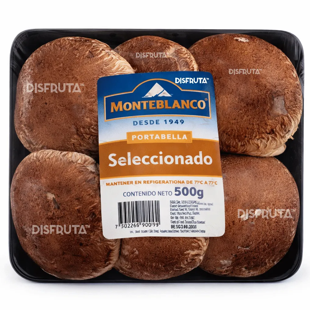 Portabello Mushroom | Monteblanco® | Jalisco | Pack 500Gr-1.1Lb                                                                
