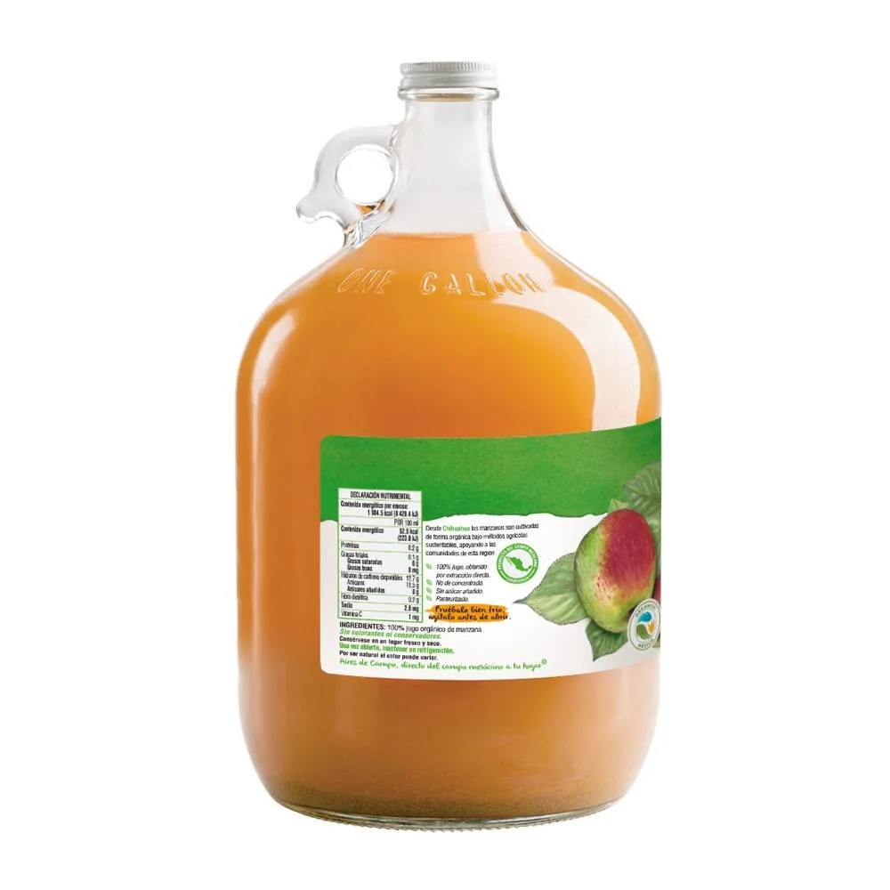Natural Apple Juice | La Campana® | Chihuahua  | GAL-3.78LT                                                                               