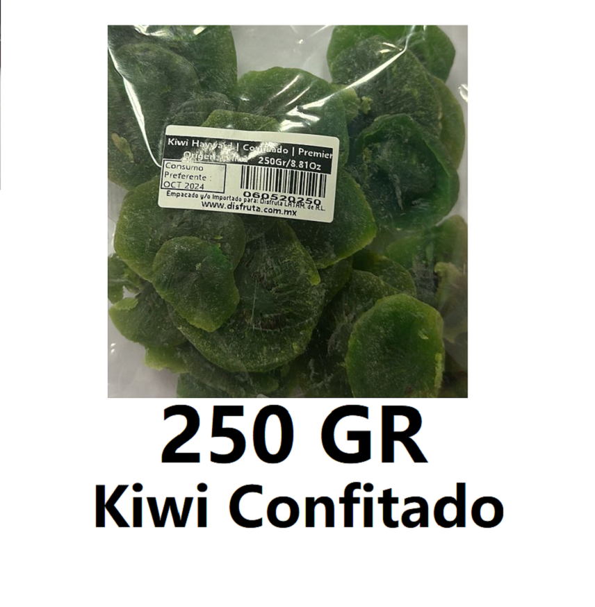 Kiwi Hayward | Confitado | Premier® | China | Pack 250Gr                                                                             