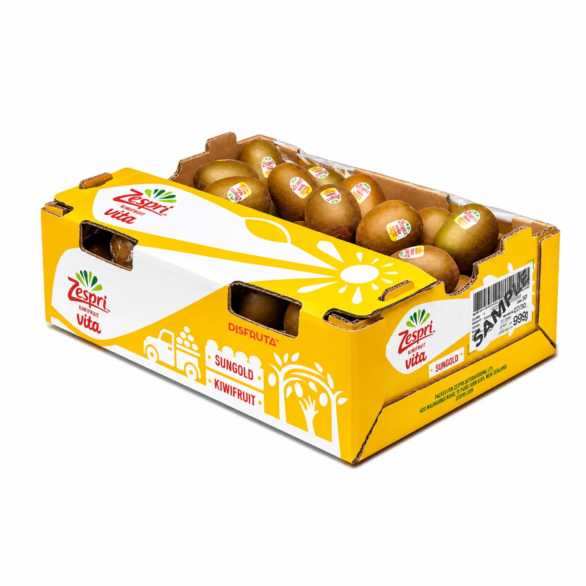 Kiwi Sungold | # 23's | Zespri® | Nueva Zelanda | C-CTN ±6.5Kg