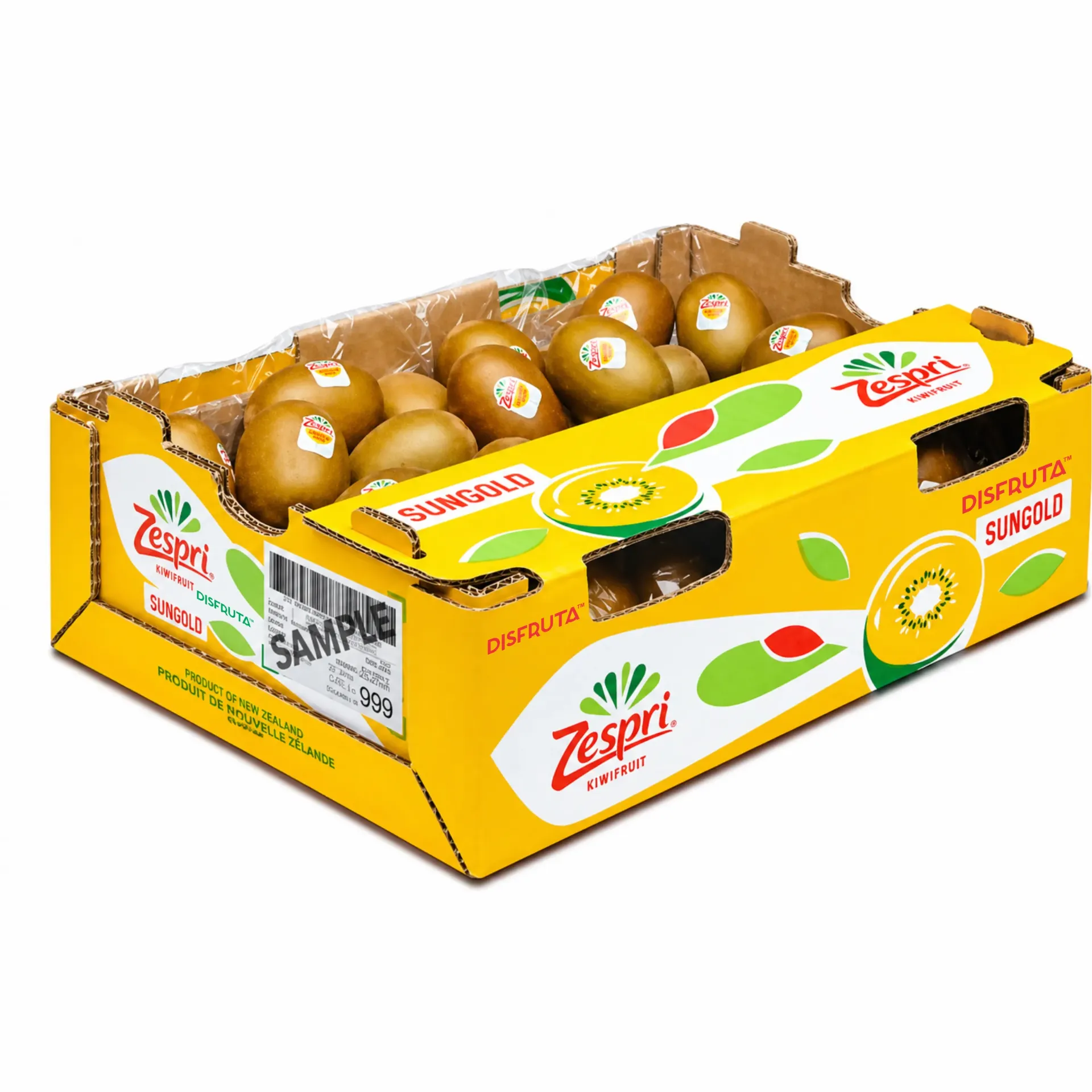 Kiwi Sungold | #27's | Zespri® | Nueva Zelanda | C-CTN ±5.5Kg