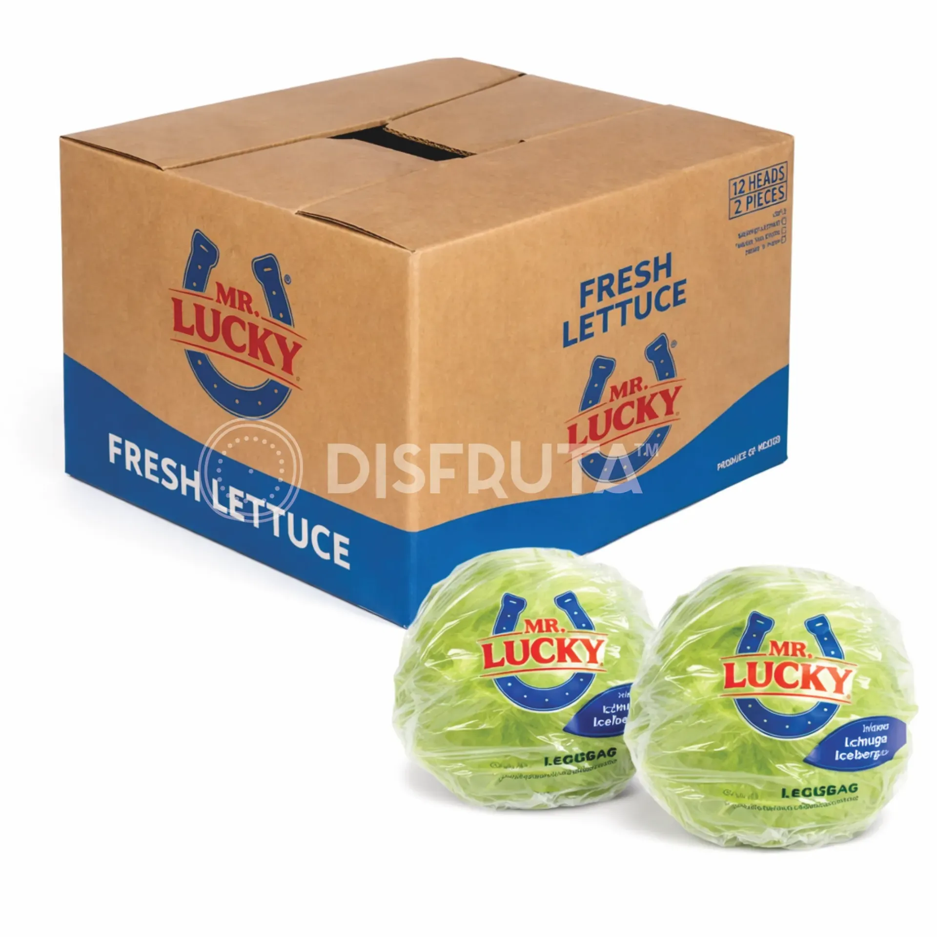 Iceberg Lettuce (Bagged) | Mr. Lucky® | Guanajuato | CTN-BX 24’s                                                                   