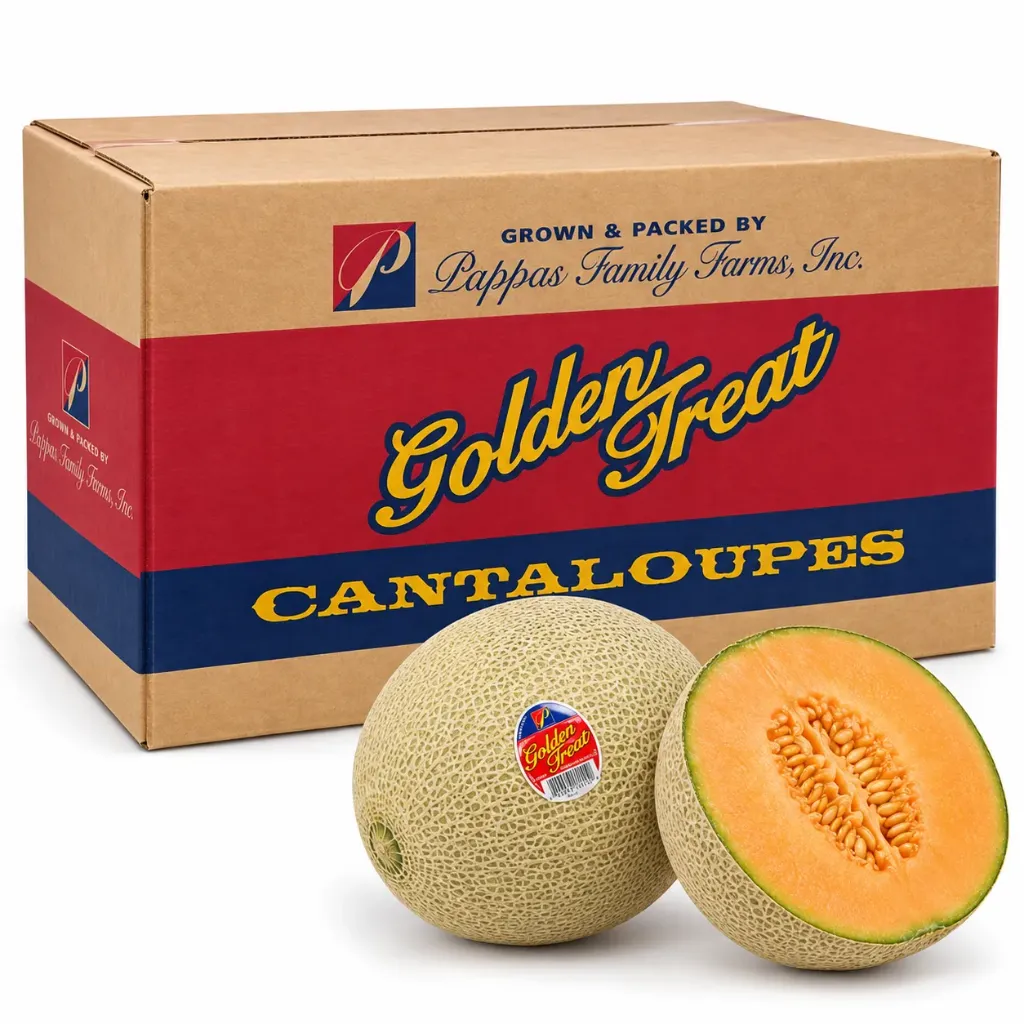 Melón Cantalupo | Golden Treat® | California | C-CTN ±16Kg                                                                           