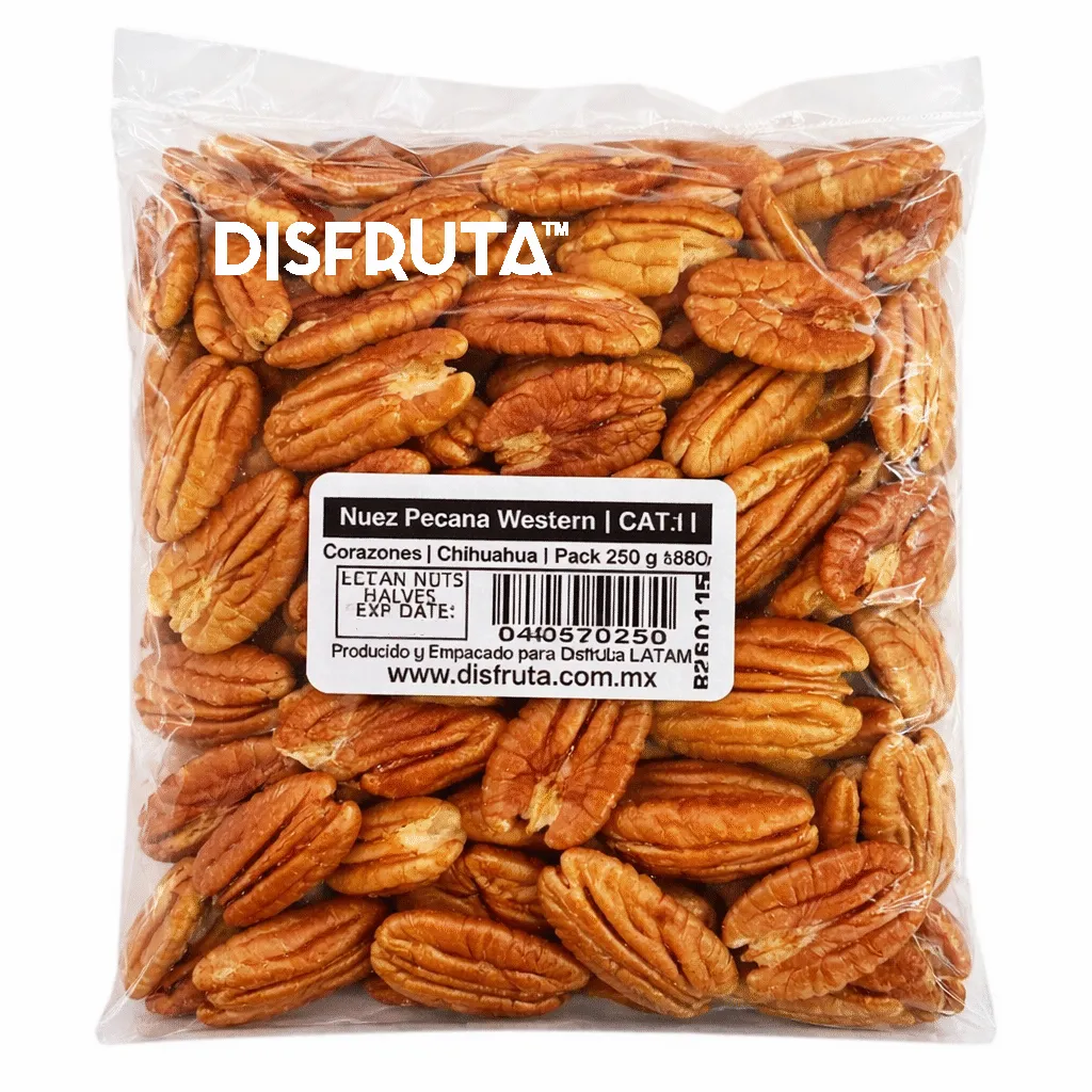 Nuez Pecana Western Shley | CAT. 2 | Corazones | Chihuahua | Pack 250GR
