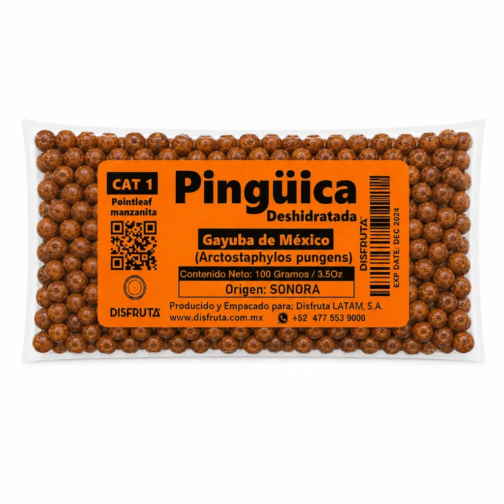 Pingüica (Arctostaphylos pungens) | Gayuba de México | Sonora | Pack 100GR