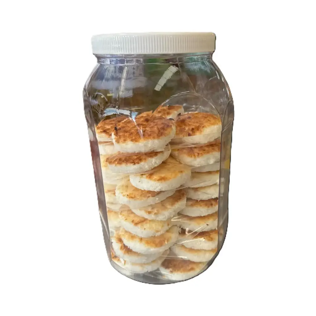 Rodajas Blancas de Coco Horneado  | Jalisco  | 1 Cilindro 40 Unidades                                                                               