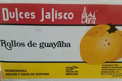 Guava Roll | Dulces Jalisco® |  Jalisco  | CTN-BX 15Kg/Pack80Gr                                                                               