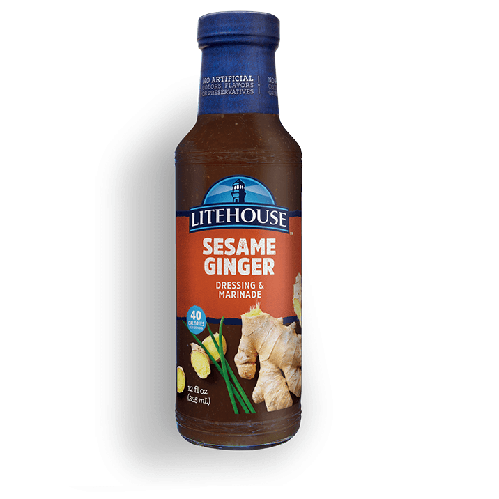 Ginger & Sesame Vinagrette  | Litehouse®  |  E.U.A. | 355ML                                                                            