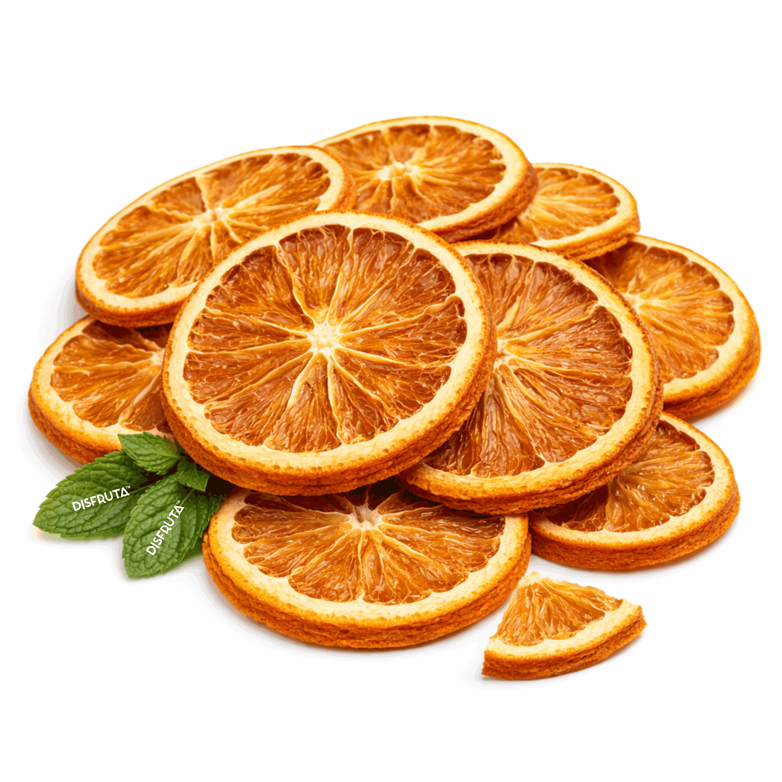 Navel & Valencia Orange | Dehydrated | España-Veracrúz | Pack 100GR-.022lb