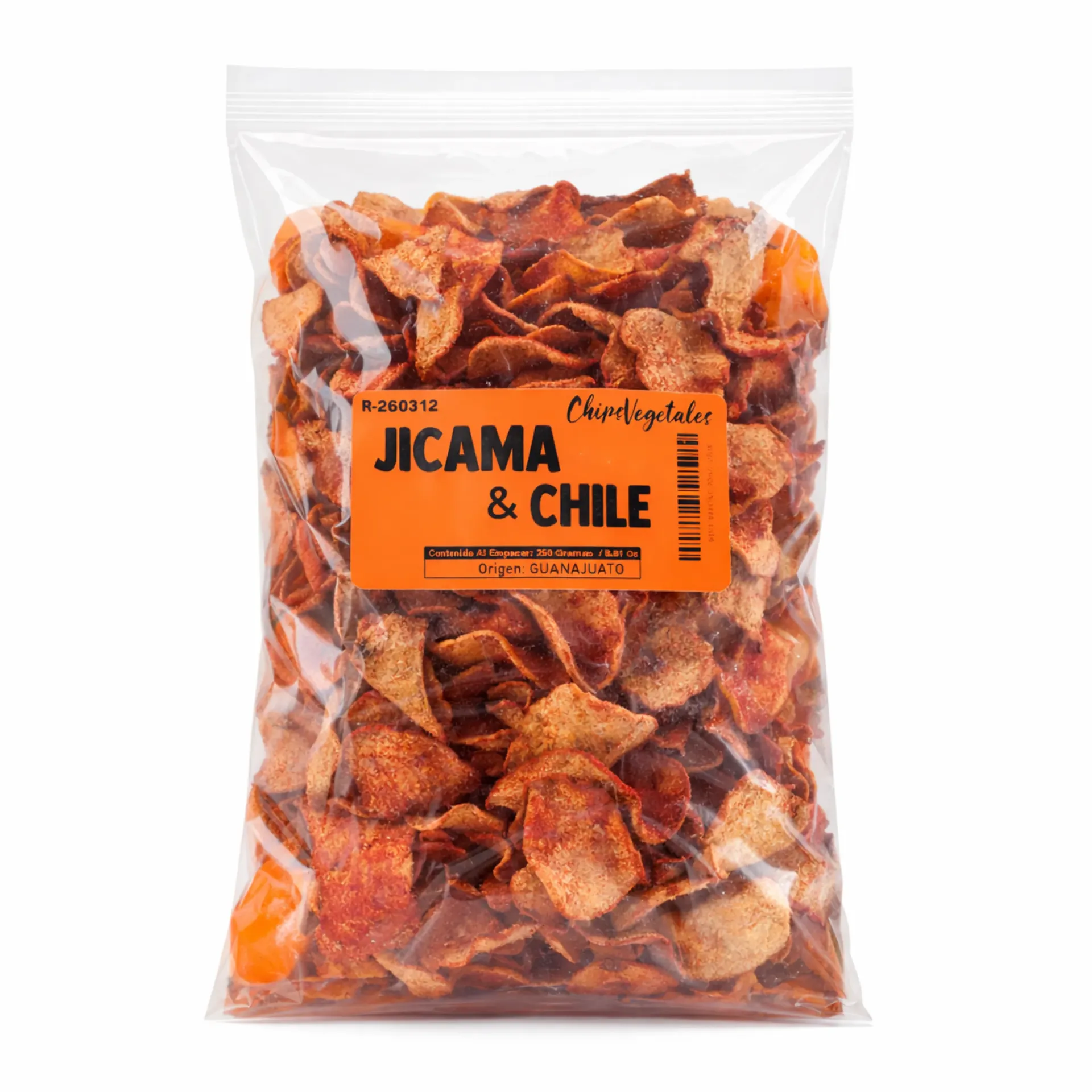 Jícama & Chile | Veggie Chips | Guanajuato | Pack 250Gr