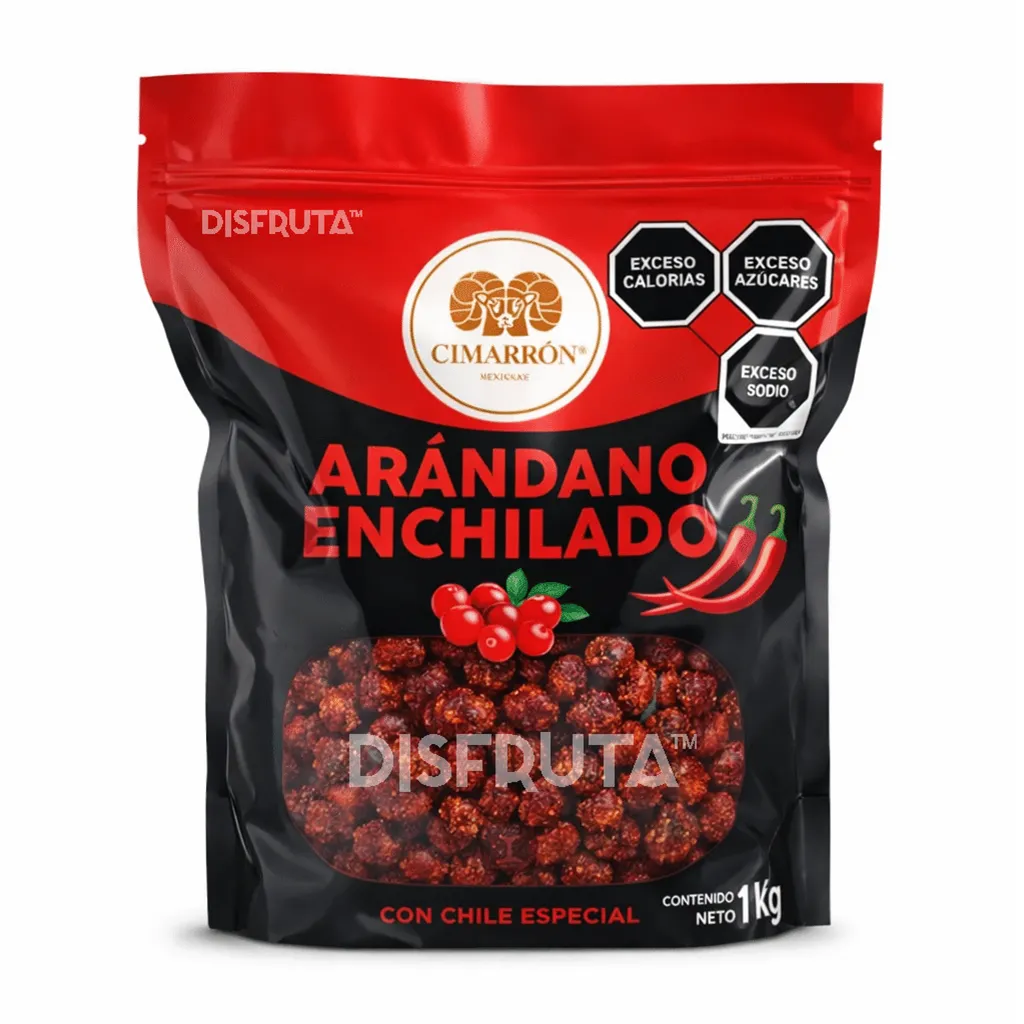 Chilli Spiced Cranberries | PIB® | ZipBag Pack 2.2Lb