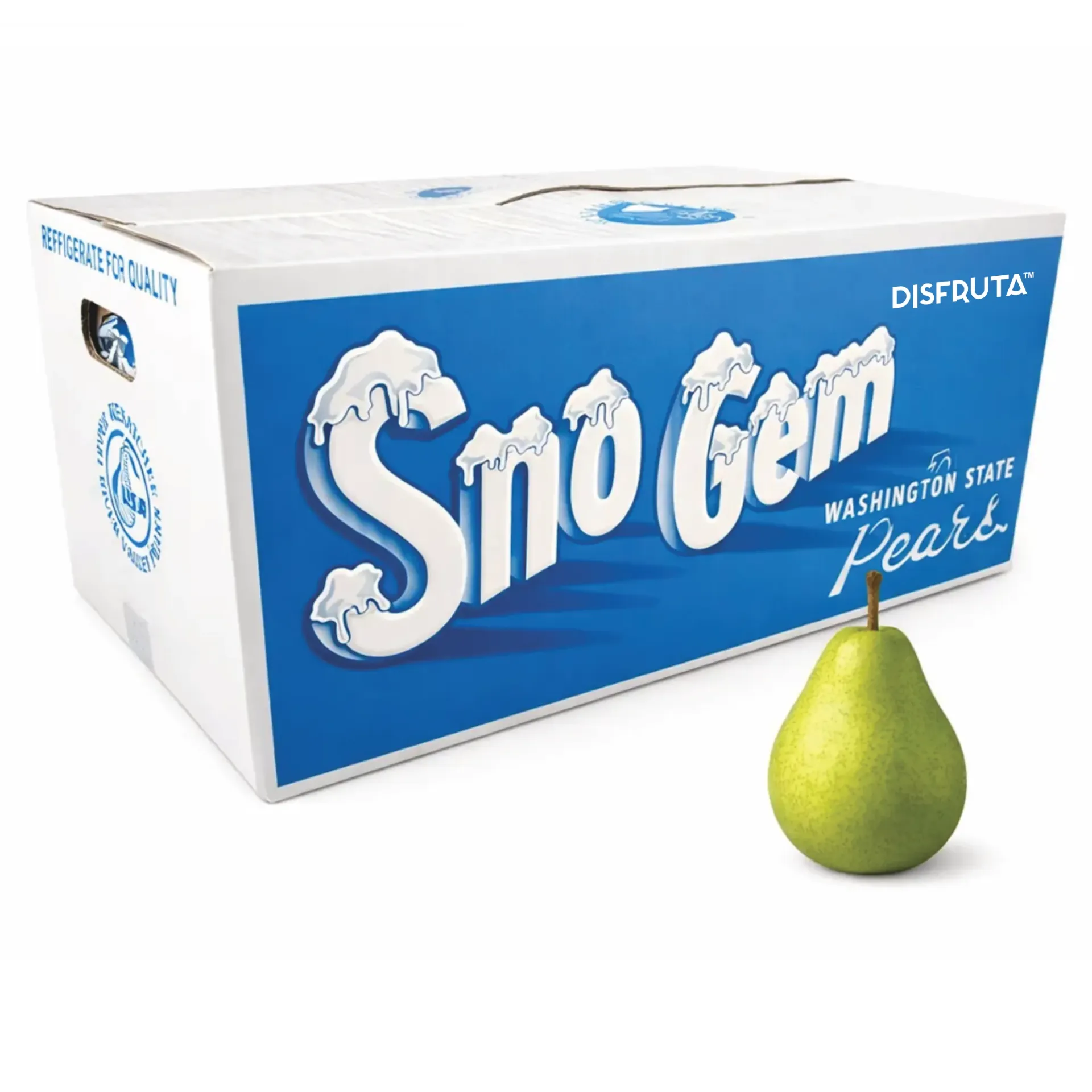 D'Anjou Green Pear| Sno Gem® | #80'S|  Washington | C-CTN 18kg                                                                            