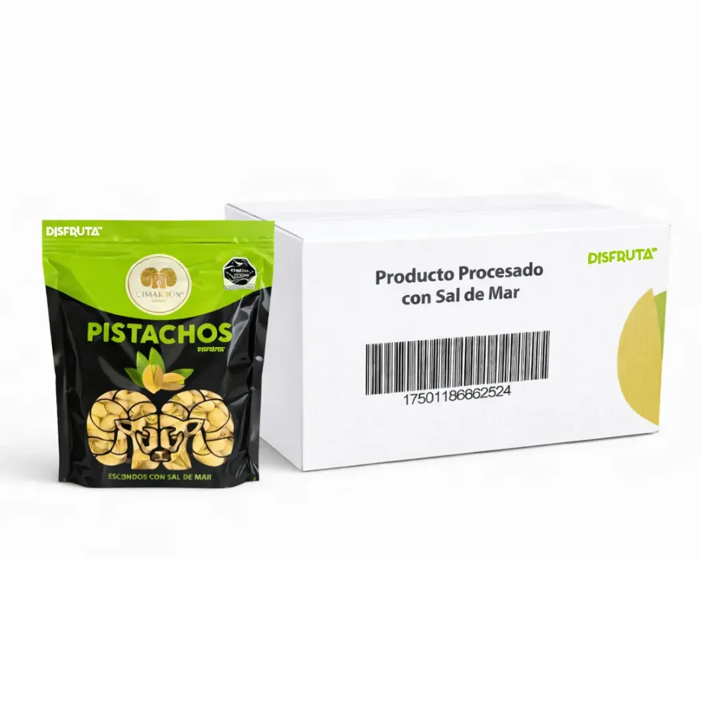 Kerman Pistachio | R&S | California | Cimarrón® | C-CTN 10Kg PouchBag 1Kg