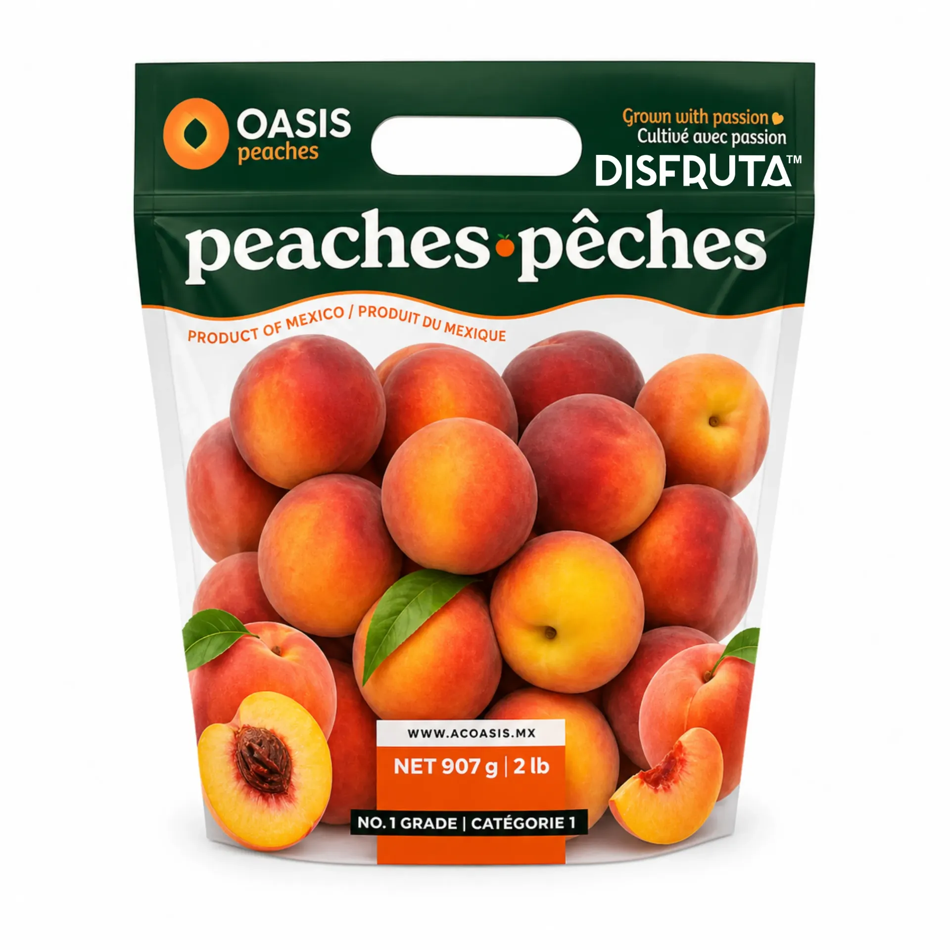 Durazno Best | CAT.1 | Oasis® | Sonora | Bagged GRL