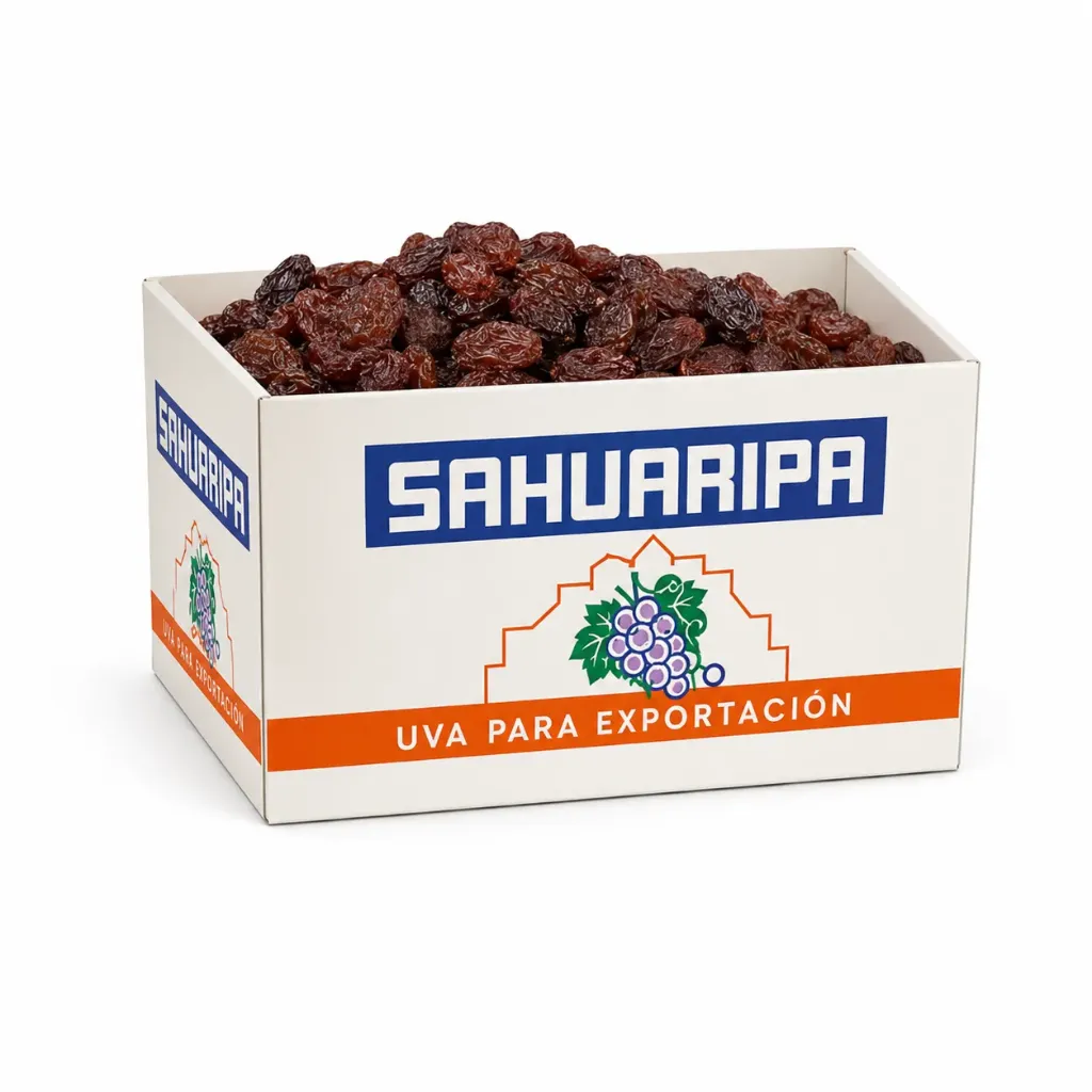 Uva Deshidratada Crimson | #Jumbo CAT.1 | Sahuaripa® | Sonora | C-CTN ±10KG                                                                          
