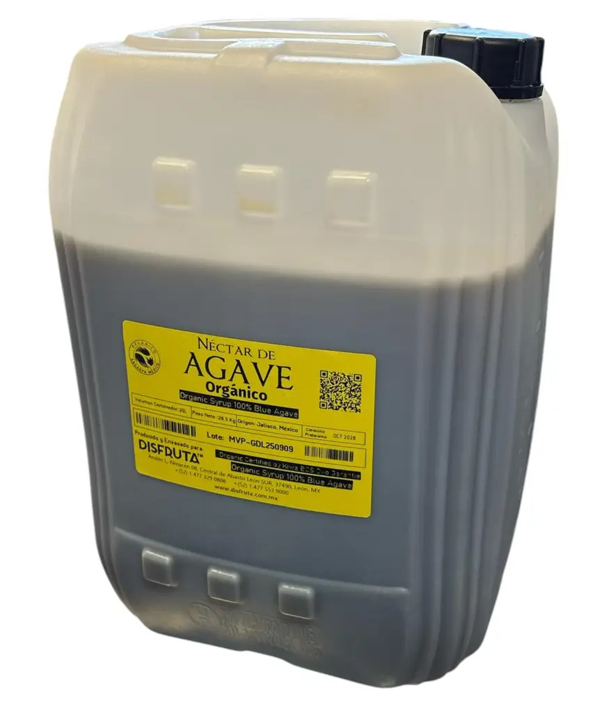 Néctar de Agave Azul Orgánico | MVP® | Jalisco | BID 19Lt - 5Gal                                         