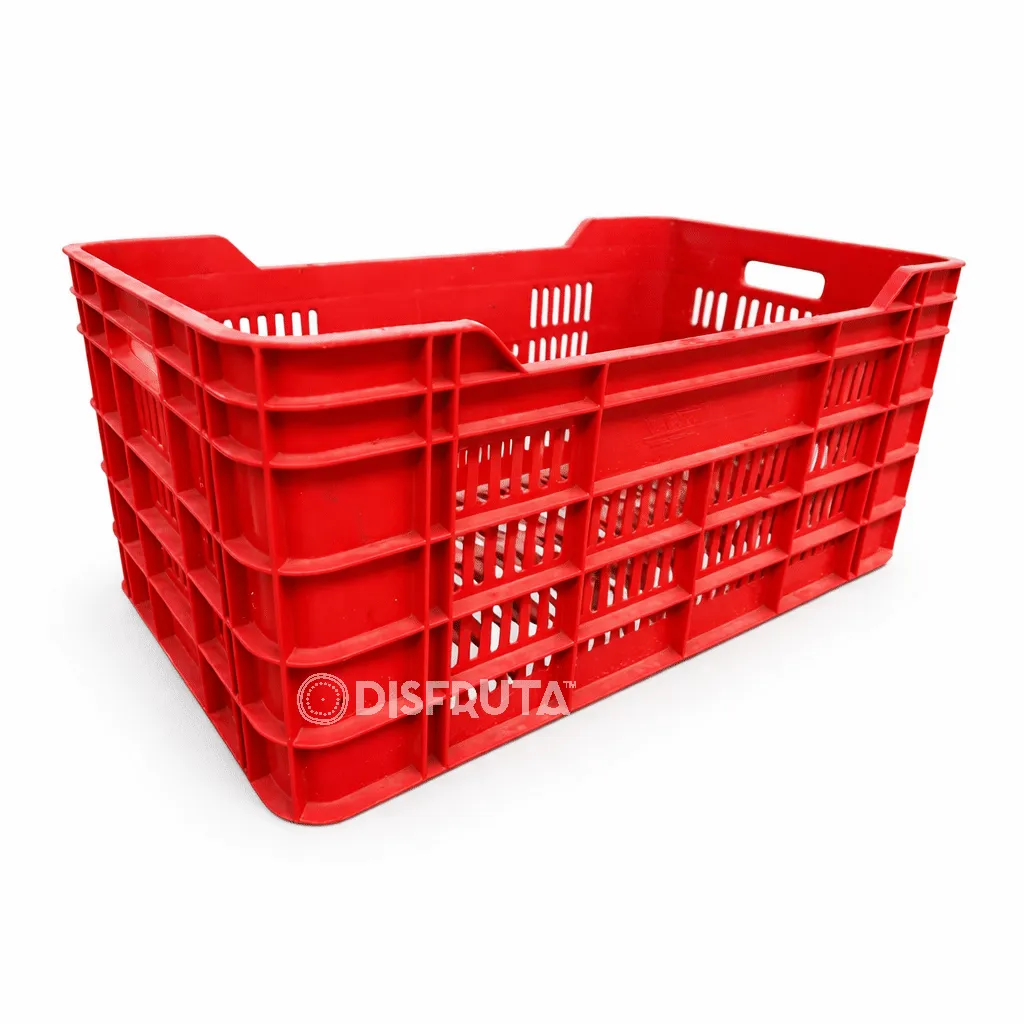 Contenedor Plástico | Rojo | Monterrey  | P. Calado | Novatec®                                                                                