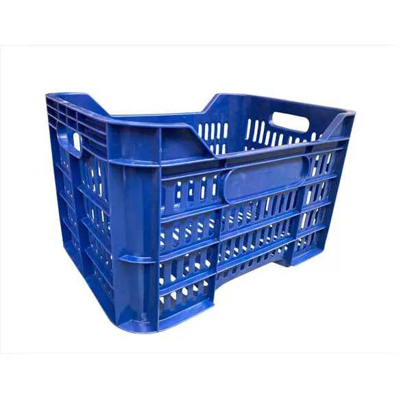 Contenedor Plástico | MiniBox | P. Reciclado | Azul | Agribox®                                                                                 