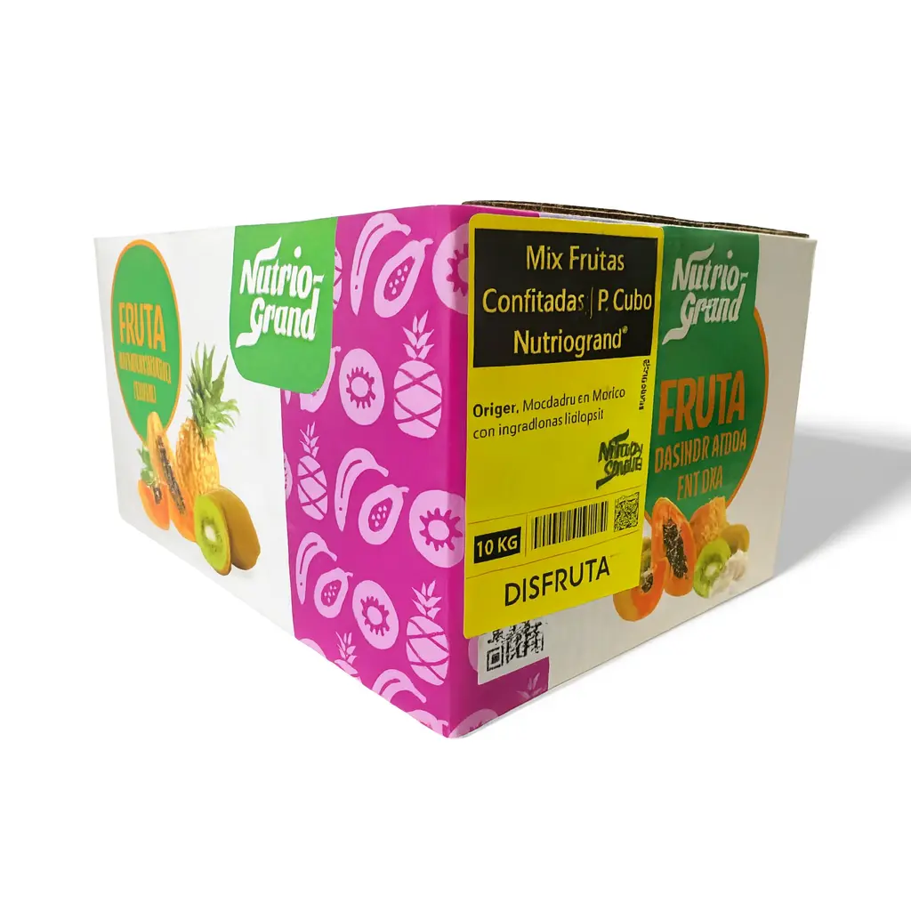 Candied Fruit Mix  | Whole P. | NutrioGrand® | CTN-BX 10KG                