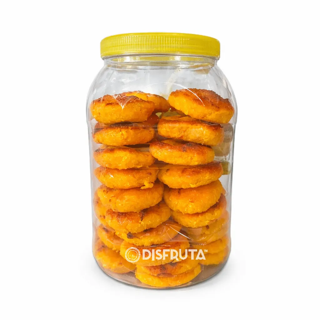 Baked Coconut Slices | Yellow |  Jalisco  |  1Tub.  40 Units