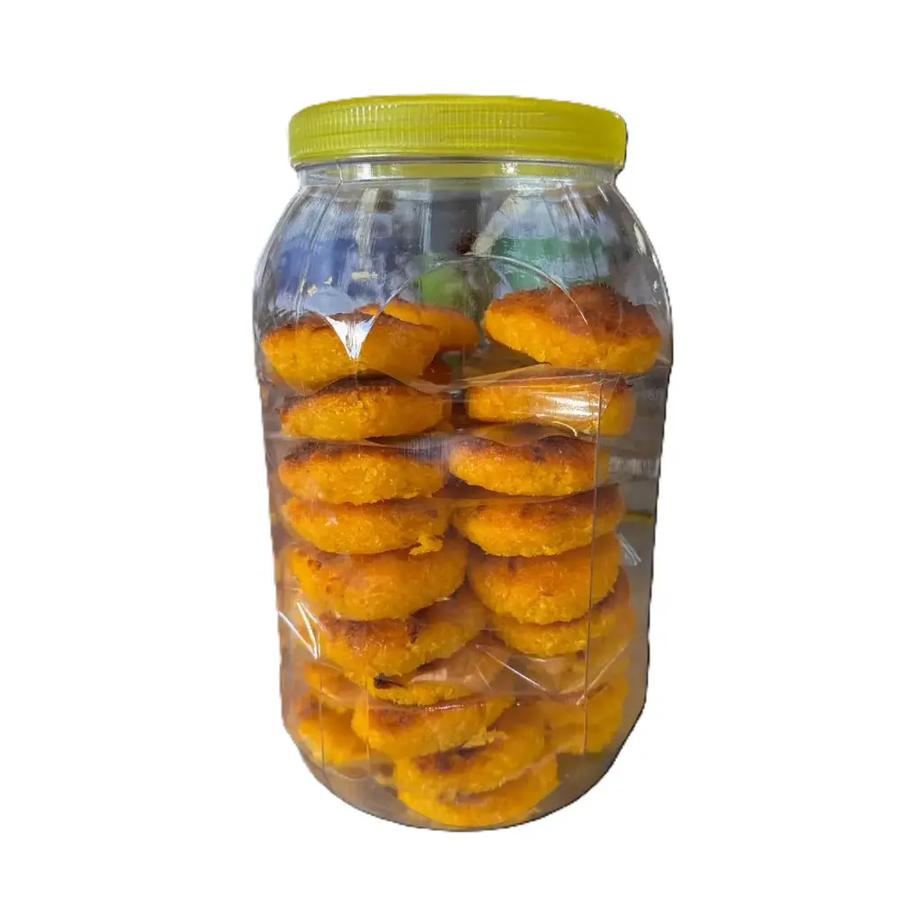 Rodajas Amarillas de Coco Horneado  | Jalisco  | 1 Cilindro 40 Unidades                                                                                