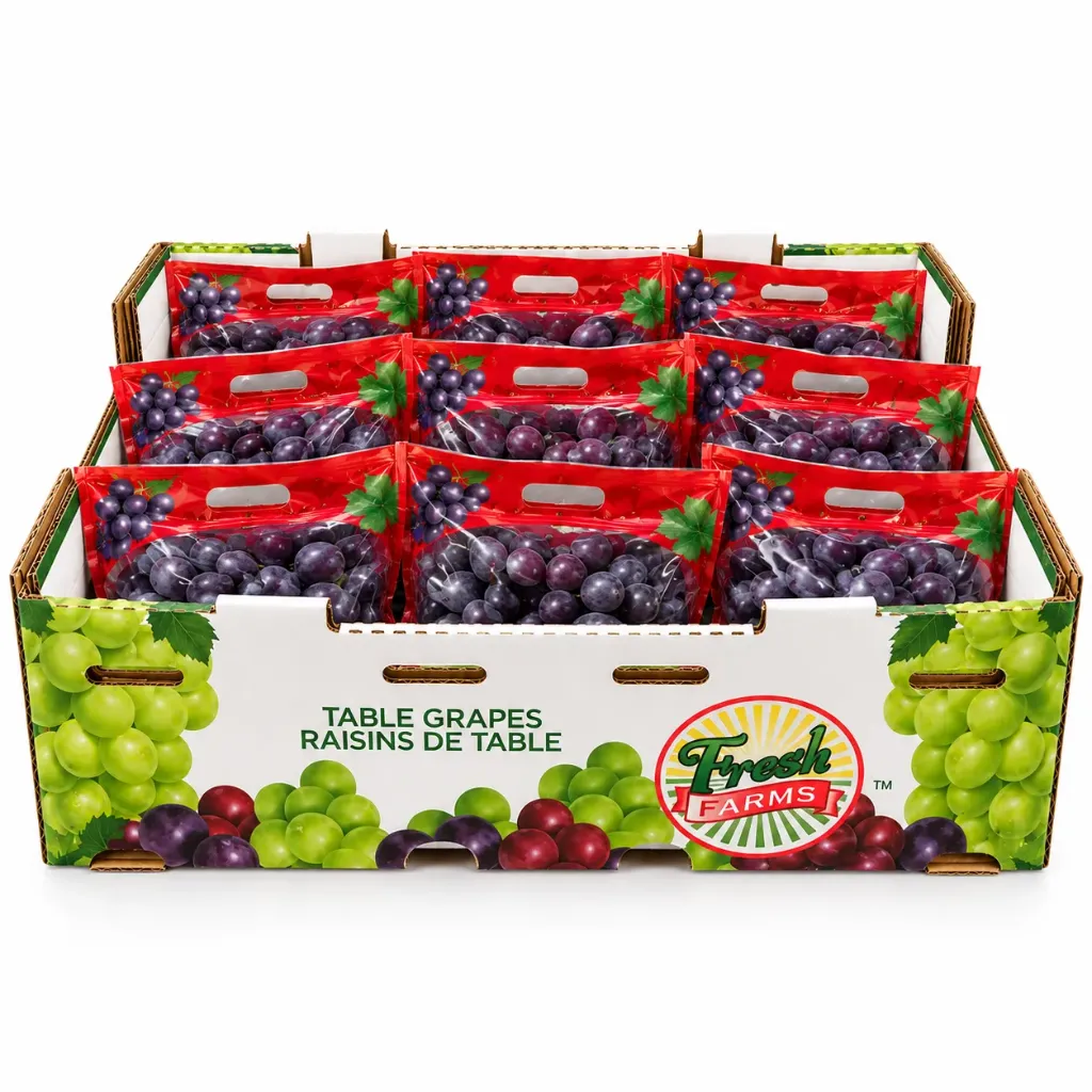 Uva Krissy | SH-12 | Fresh Farms® | Sonora | C-CTN ±8.6kg-19lb