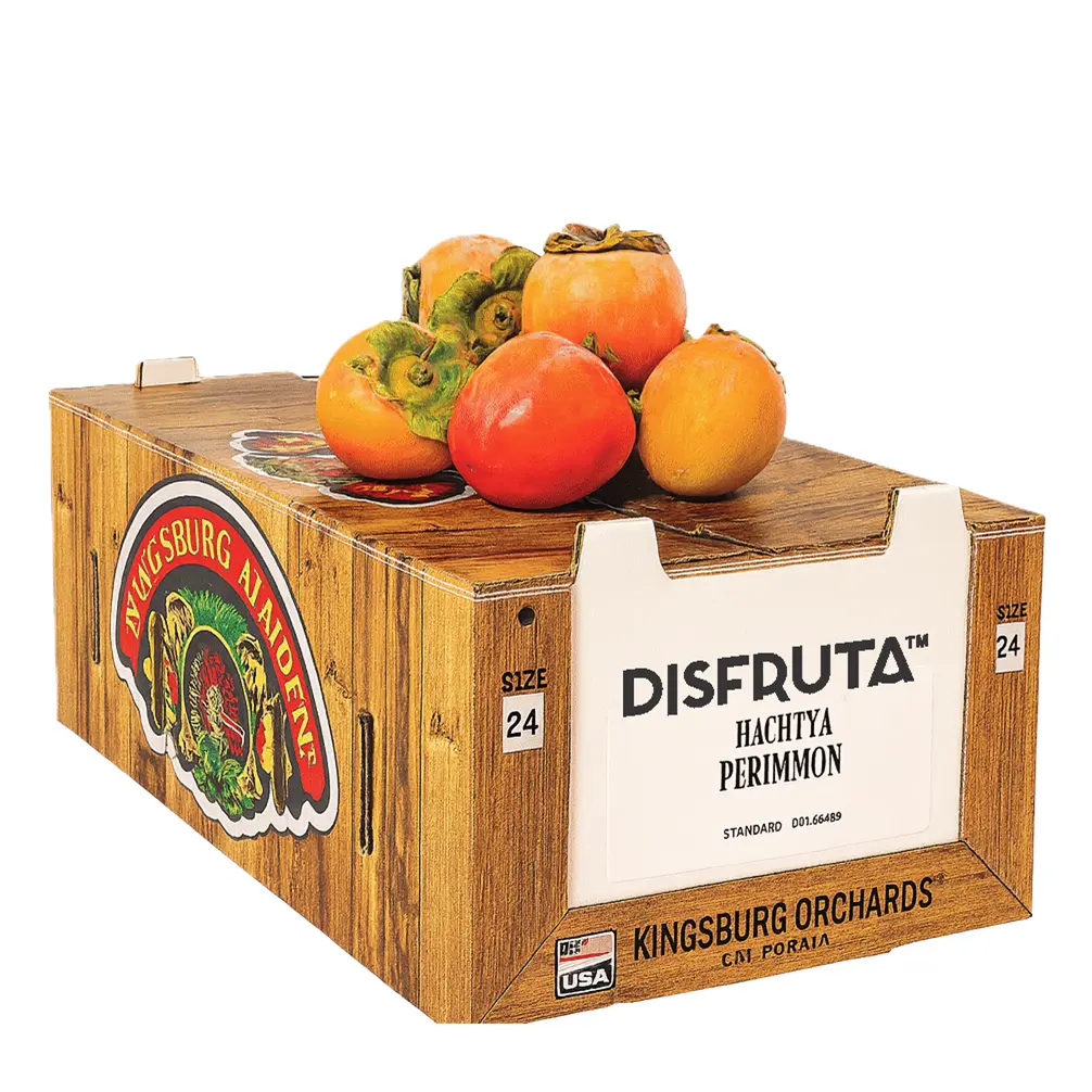 Pérsimo Hachiya (Caqui) | Kingsburg Maiden® | California | C-CTN ±11.34Kg 