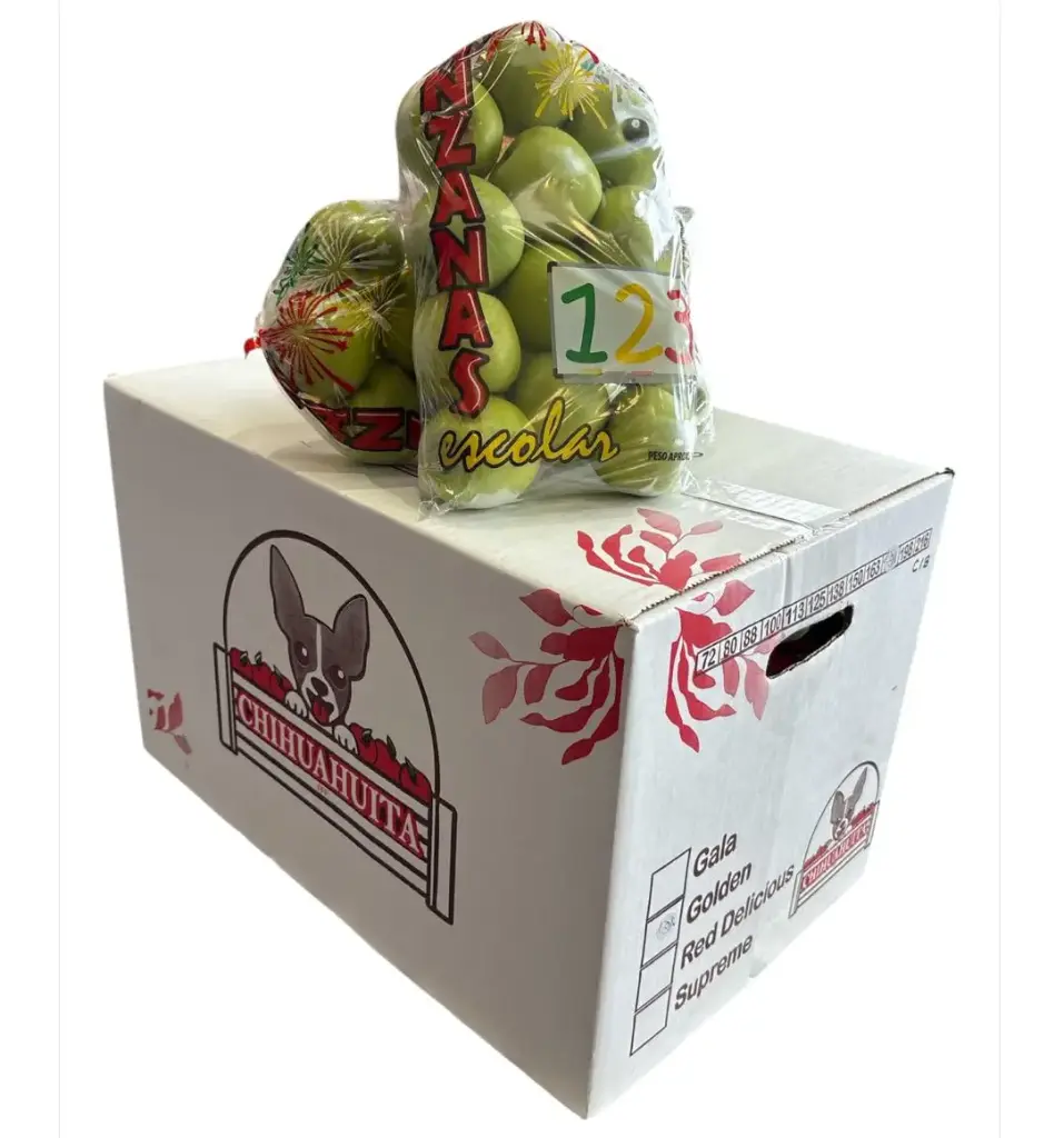 Manzana Golden Delicious | #M | Chihuahuita® | Chihuahua | C-CTN ±20Kg     