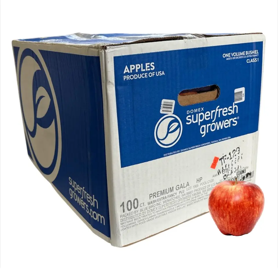 Manzana Royal Gala | #100's HP | Superfresh Growers® | Washington | C-CTN±18KG