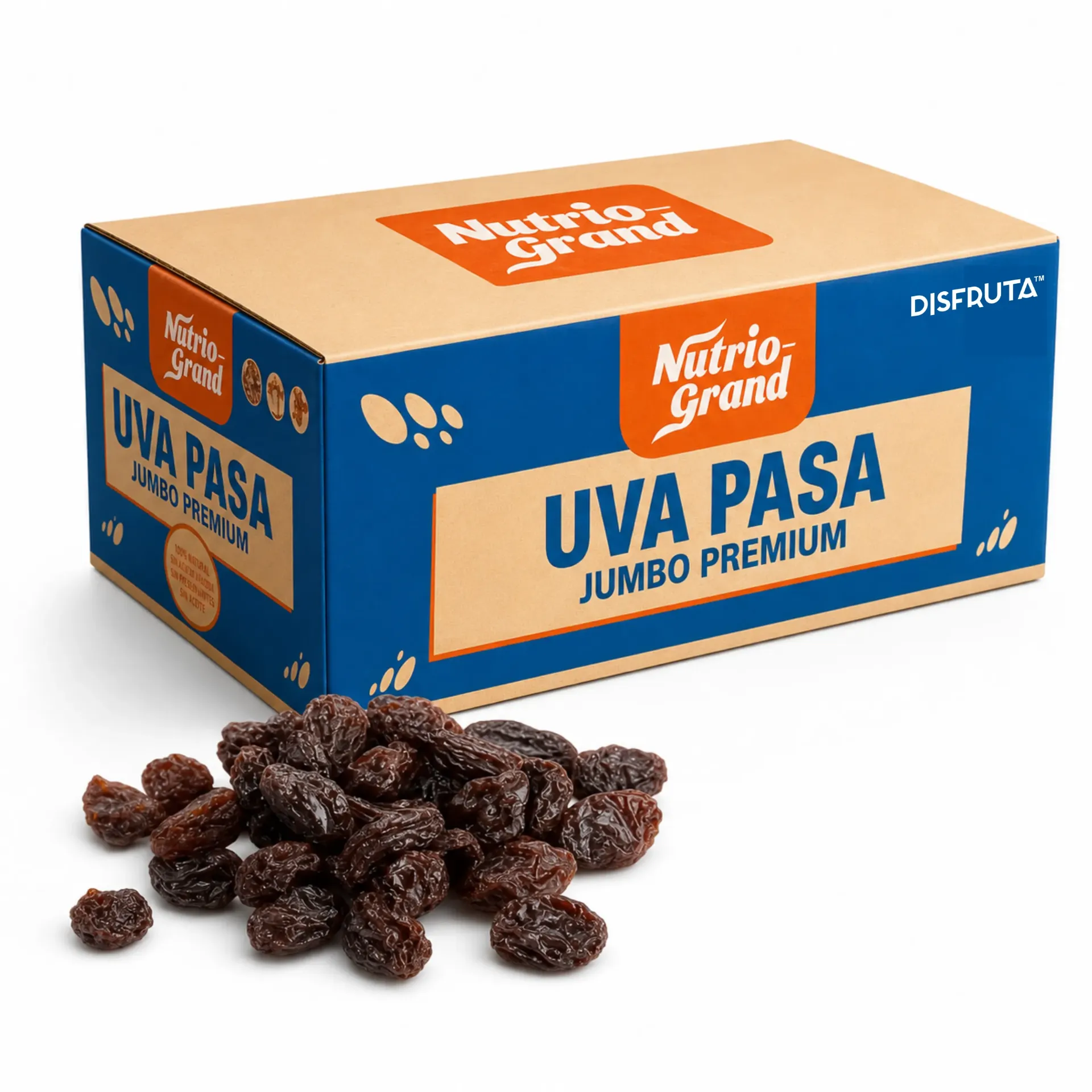 Uva Deshidratada Crimson | #Jumbo CAT1 | NutrioGrand® | Perú | C-CTN 10Kg                                                