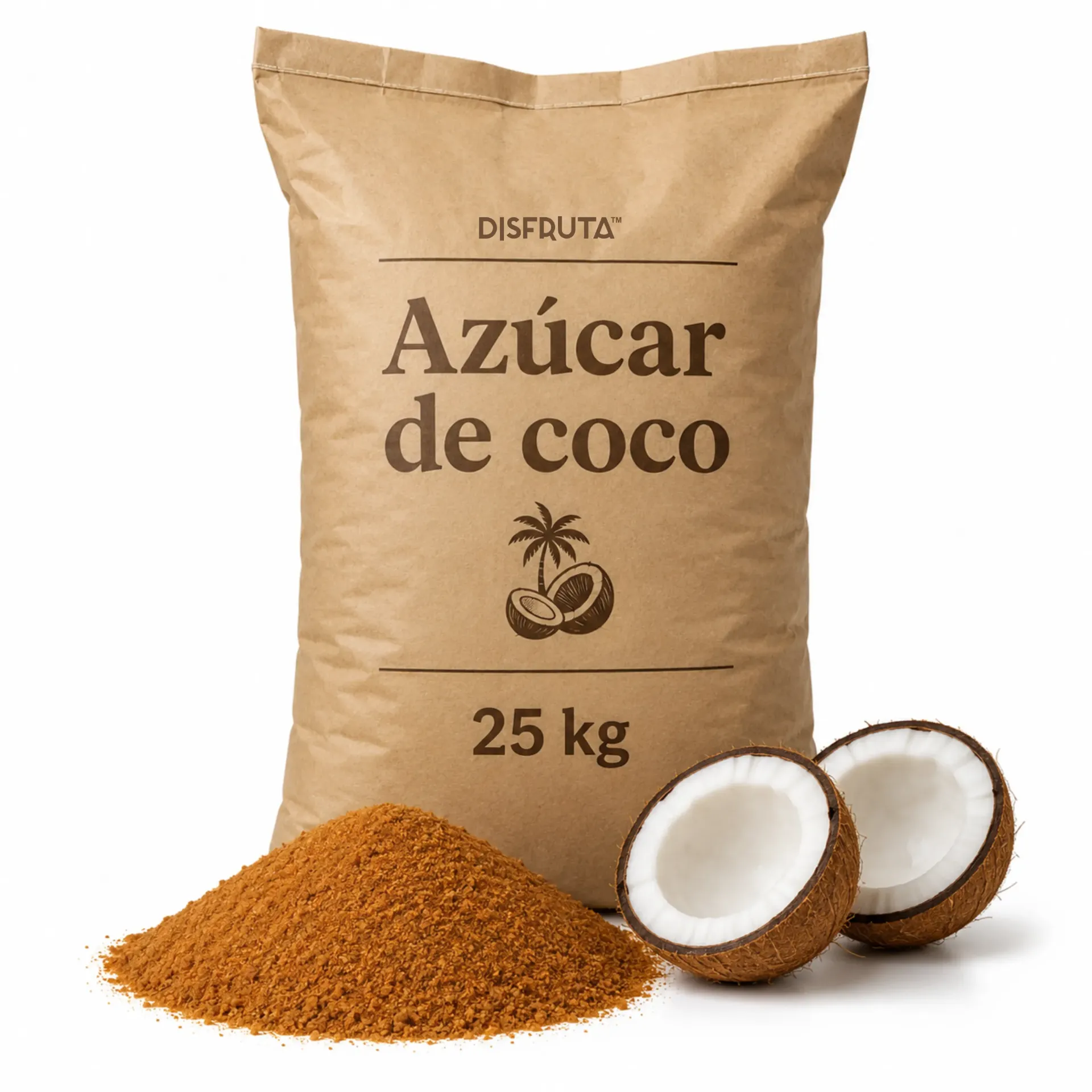 Azúcar De Coco Orgánico | Enature® | BTO 25Kg                                                                        