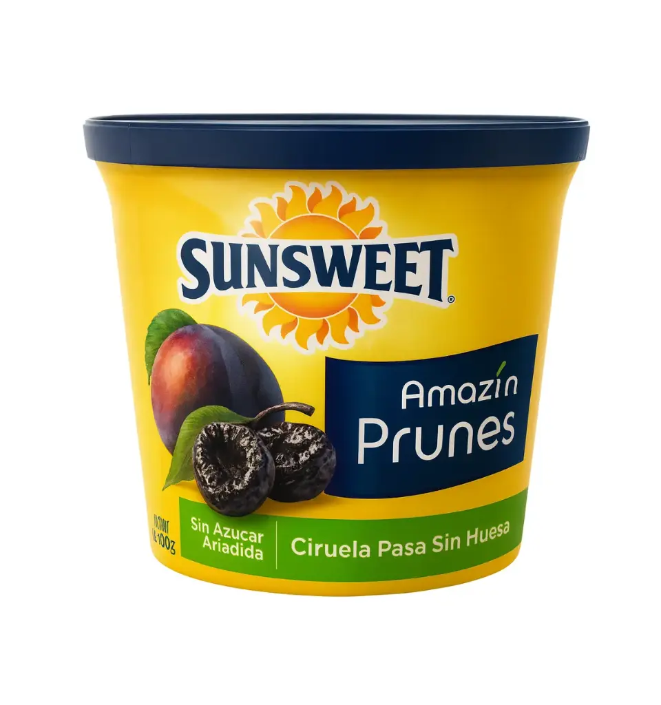 Ciruela Deshidratada Amaz!n® | Sin Azúcar | SunSweet® | Cal. 40/50 | California | CUB 400Gr 