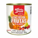 Coctel de Frutas en Almibar | Cubos | Nutrio-Grand® | China | Lata 820gr | Dren. 460gr                                                                                   