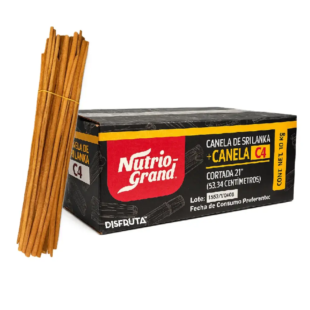 Ceylon Cinnamon  21" | C-4 | Nutriogrand® | Sri-Lanka | BX-CRB 10KG                                                  