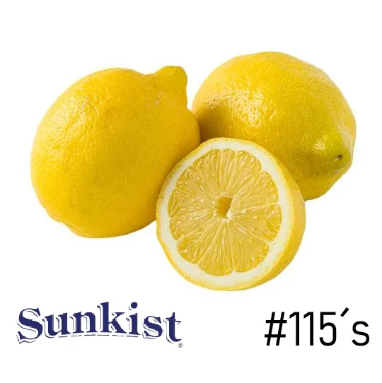 Limón Eureka | #115's | Sunkist® | California | GRL 