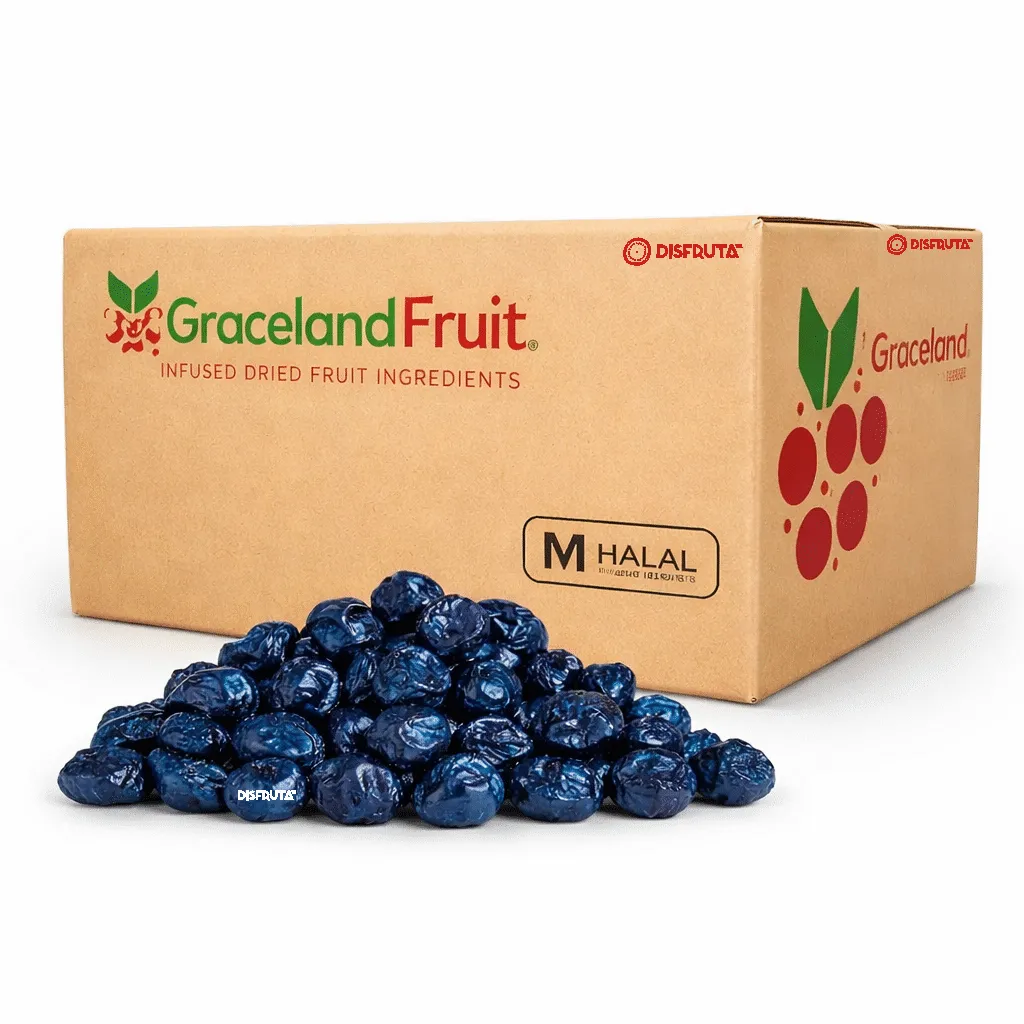 Infused Dried Blueberries | Graceland Fruit® | E.U.A. | CTN-BX 25Lb