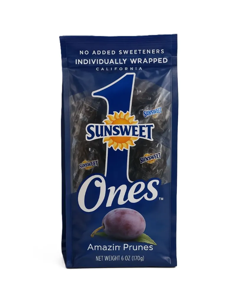 Ciruela Deshidratada Amaz!n® | Sin Azúcar | SunSweet® | 1 Ones | California | Bagged 170Gr - 0.37lb