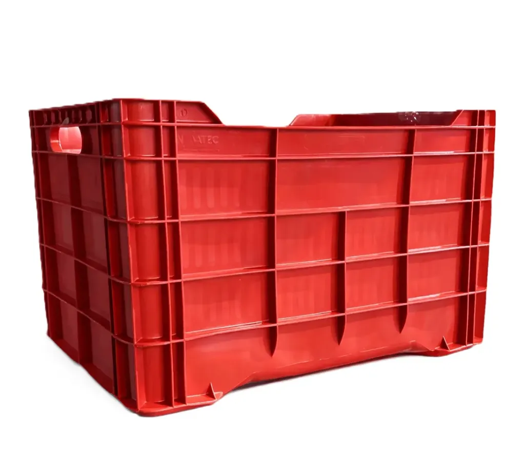 Contenedor Plástico | Rojo | Colima | P. Rec | P. Cerrado | Novatec®                                                                                 