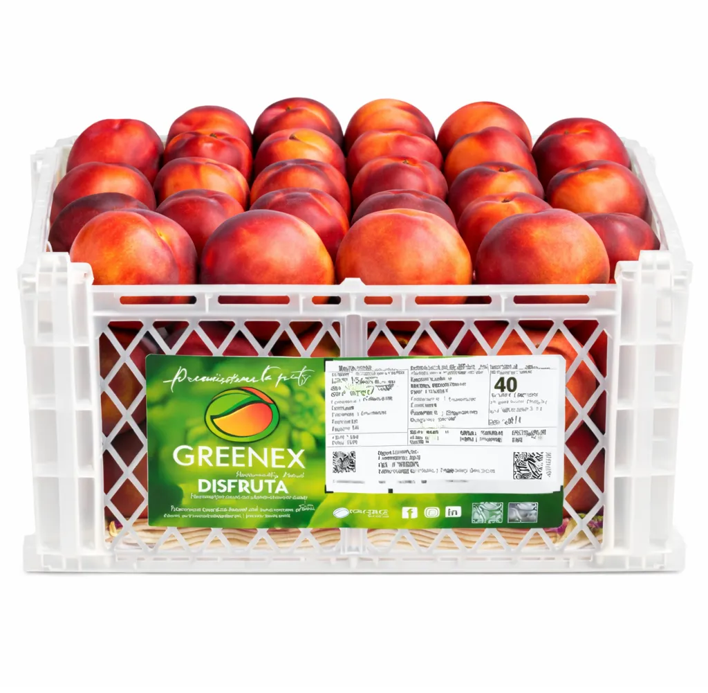 Red Diamond Nectarines | #60's | Greenex® | Chile | PLS-CT ±9KG