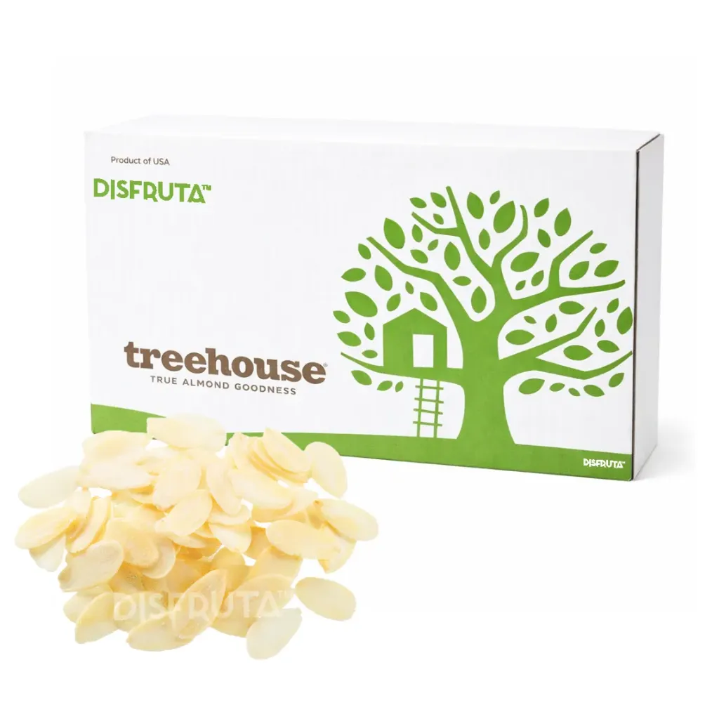 Almendra Laminada | Sin Cutícula | Treehouse® | California | C-CTN 11.34Kg-25Lb