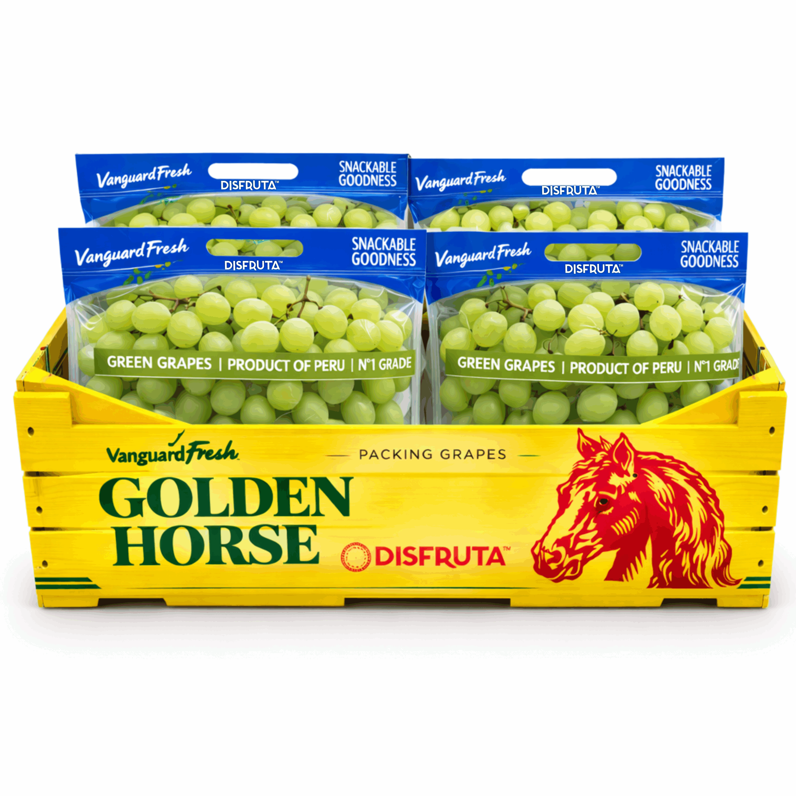 Sweet Globe Grape  | #L | Golden Horse® | Peru | WDN-BX ±7.3KG