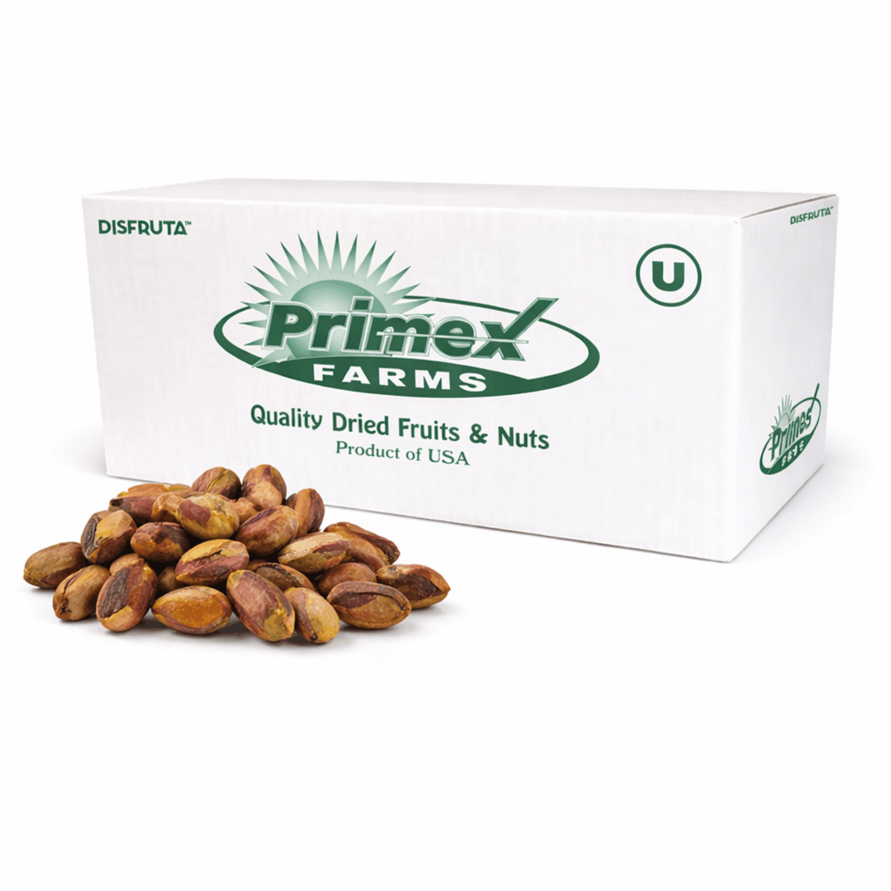 Pistache Kerman | Sin Pericarpio | H C/S | Primex Farms® | E.U.A. | C-CTN 12Kg